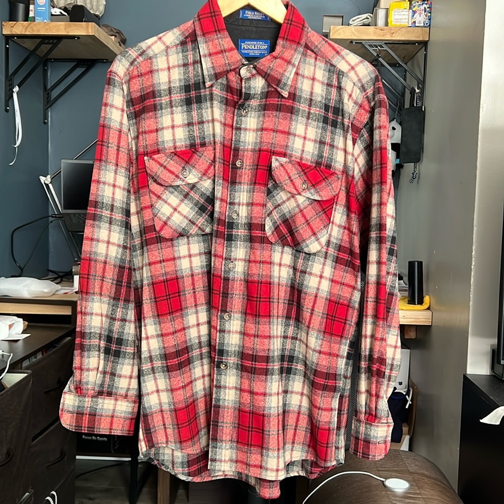 Pendleton Wool Field Flannel  Shirt